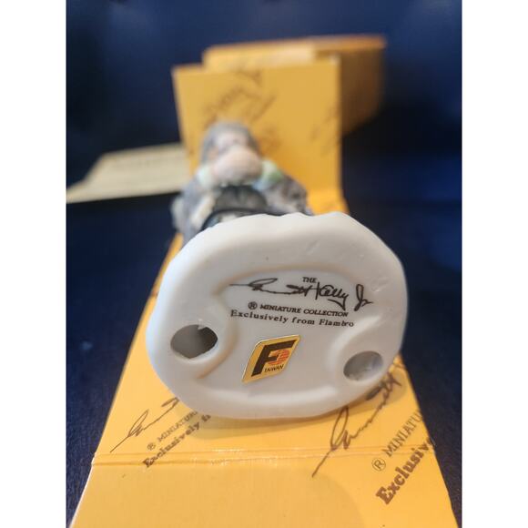 New Emmett Kelly Signature Collection Wishful Thinking 10009 Flambro 5 inch tall - Picture 4 of 4